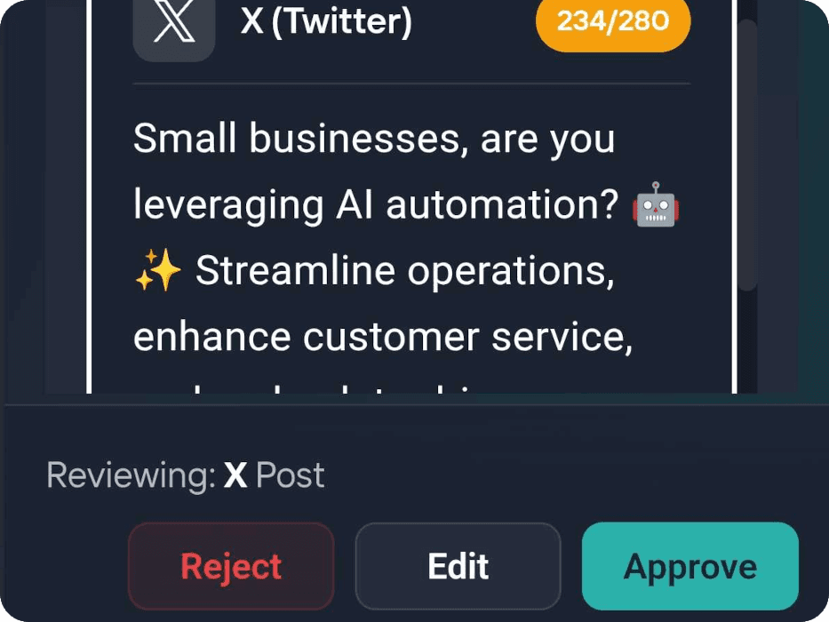 Human-in-the-loop Approval